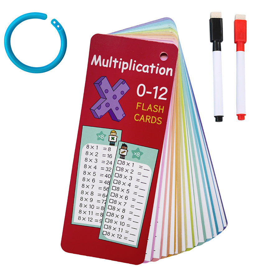 15 Math Digital Cards Addition Erasable Repeated Use Math Learning Cards Children Learning