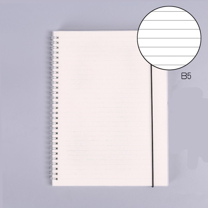 B5 Coil Grid Book Super Thick And Simple High School And College Student Classroom Notebooks Postgraduate Entrance Examination Grid Wrong Question Grid Book