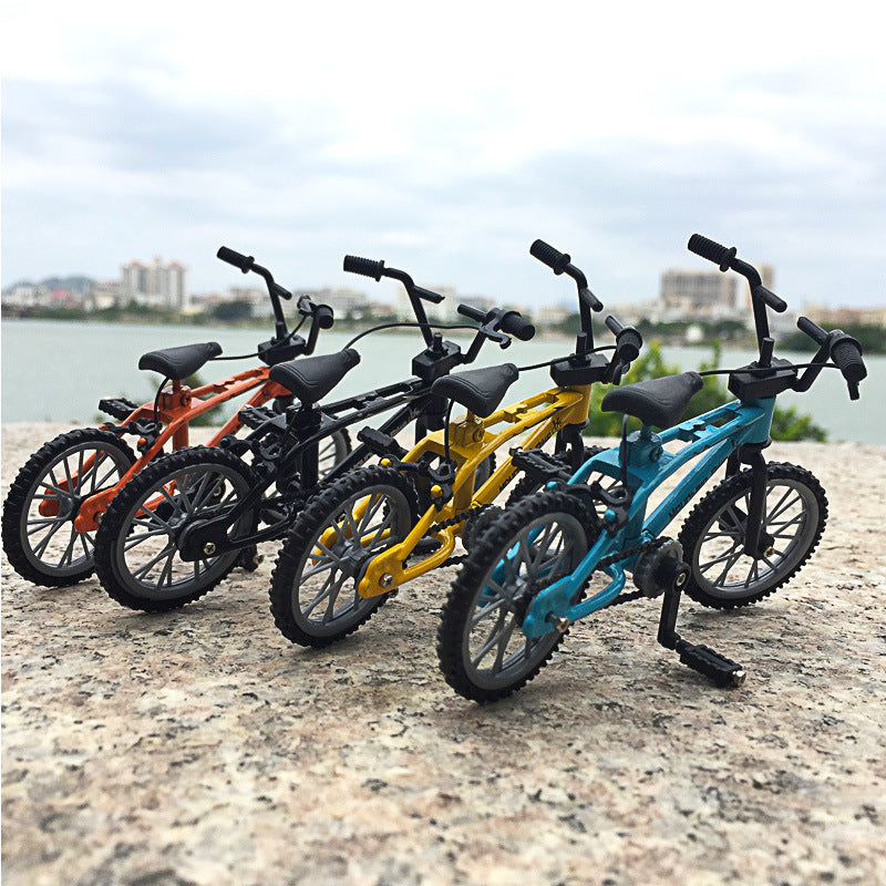 Toy Finger Road Bike Finger Ferry Mini Alloy Bicycle