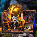ROBOTIME DIY Miniature House Kit Magic Study Craft Model Kits